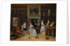 Fantasy Interior with Jan Steen and the Family of Gerrit Schouten by Jan Havicksz. Steen