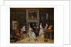 Fantasy Interior with Jan Steen and the Family of Gerrit Schouten by Jan Havicksz. Steen