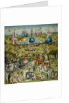 The Garden of Earthly Delights, 1490-1500 by Hieronymus Bosch