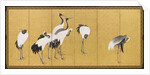 Cranes, An'ei Period, 1772 by Maruyama Okyo