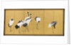 Cranes, An'ei Period, 1772 by Maruyama Okyo