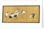 Cranes, An'ei Period, 1772 by Maruyama Okyo