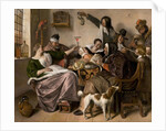 The way you hear it, is the way you sing it, c.1665 by Jan Havicksz. Steen