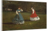 A Game of Croquet, 1866 by Winslow Homer