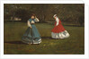 A Game of Croquet, 1866 by Winslow Homer