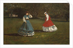 A Game of Croquet, 1866 by Winslow Homer