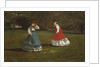 A Game of Croquet, 1866 by Winslow Homer