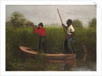 Rail Shooting on the Delaware, 1876 by Thomas Cowperthwait Eakins