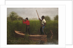 Rail Shooting on the Delaware, 1876 by Thomas Cowperthwait Eakins