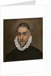 Portrait of an unknown gentleman, c.1594 by El Greco