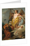 Abraham and the Three Angels, c.1770 by Giovanni Battista (1696-1770) Tiepolo