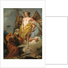 Abraham and the Three Angels, c.1770 by Giovanni Battista (1696-1770) Tiepolo