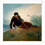 Shepherd playing a pipe, 1786-7 by Francisco Jose de Goya y Lucientes