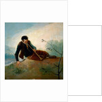 Shepherd playing a pipe, 1786-7 by Francisco Jose de Goya y Lucientes