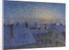 Sunrise over Stockholm rooftops, 1903 by Eugene Jansson