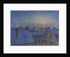 Sunrise over Stockholm rooftops, 1903 by Eugene Jansson