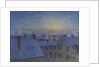 Sunrise over Stockholm rooftops, 1903 by Eugene Jansson