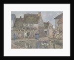 A Pond in Ennery, 1874 by Camille Pissarro