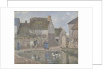 A Pond in Ennery, 1874 by Camille Pissarro