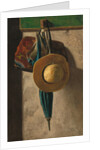 Straw Hat, Bag and Umbrella, c.1900 by John Frederick Peto