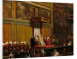 Pope Pius VII in the Sistine Chapel, 1814 by Jean Auguste Dominique Ingres