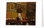 Pope Pius VII in the Sistine Chapel, 1814 by Jean Auguste Dominique Ingres