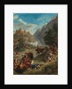 Arabs Skirmishing in the Mountains, 1863 by Ferdinand Victor Eugene Delacroix