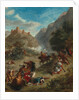 Arabs Skirmishing in the Mountains, 1863 by Ferdinand Victor Eugene Delacroix