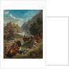 Arabs Skirmishing in the Mountains, 1863 by Ferdinand Victor Eugene Delacroix