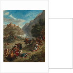 Arabs Skirmishing in the Mountains, 1863 by Ferdinand Victor Eugene Delacroix