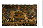 Auto de Fe in the Plaza Mayor, Madrid, 1683 by Francisco Rizi or Ricci