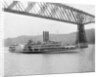 Under Poughkeepsie Bridge, New York, c.1906 by Detroit Publishing Co.