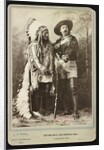 Sitting Bull and Buffalo Bill, 1885 by Photographer Canadian