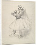 Danseuse debout, le bras droit levé , c.1891 by Edgar Degas
