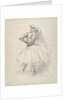 Danseuse debout, le bras droit levé , c.1891 by Edgar Degas