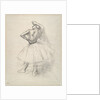 Danseuse debout, le bras droit levé , c.1891 by Edgar Degas
