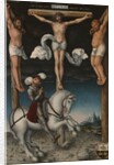 The Crucifixion with the Converted Centurion, 1538 by Lucas the Elder Cranach