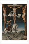 The Crucifixion with the Converted Centurion, 1538 by Lucas the Elder Cranach