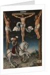 The Crucifixion with the Converted Centurion, 1538 by Lucas the Elder Cranach