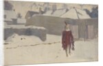 Mannikin in the Snow, c.1893-5 by John Singer Sargent