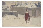 Mannikin in the Snow, c.1893-5 by John Singer Sargent