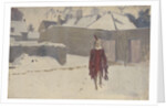 Mannikin in the Snow, c.1893-5 by John Singer Sargent