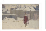 Mannikin in the Snow, c.1893-5 by John Singer Sargent
