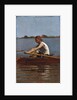 John Biglin in a Single Scull, 1874 by Thomas Cowperthwait Eakins