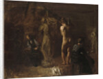 William Rush Carving His Allegorical Figure of the Schuylkill River, 1876 by Thomas Cowperthwait Eakins