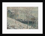Harlem River Winter Scene, c.1910 by Ernest Lawson