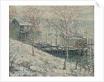 Harlem River Winter Scene, c.1910 by Ernest Lawson