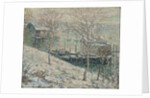 Harlem River Winter Scene, c.1910 by Ernest Lawson