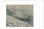 Harlem River Winter Scene, c.1910 by Ernest Lawson