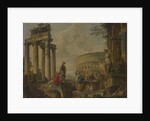 The Coliseum amongst Roman Ruins, c.1730 by Giovanni Paolo Pannini